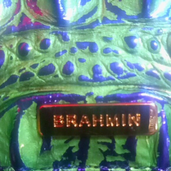 Brand new Brahmin Cordelia trifold crocodile embossed - Picture 4 of 6